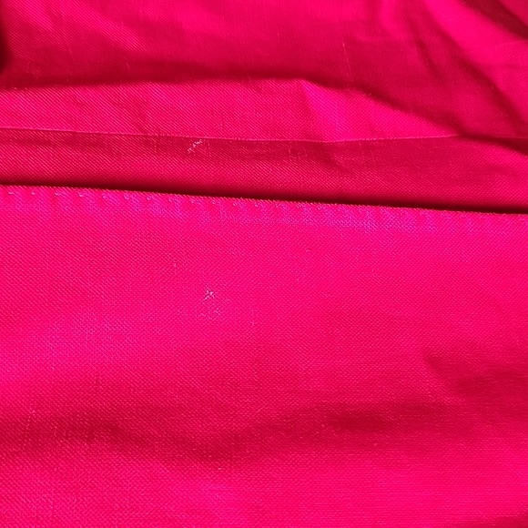 Massimo Dutti Barbiecore Bright Long Double Breasted Linen Blend Jacket - Picture 7 of 13